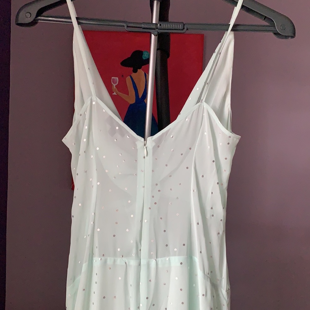 Topshop Grecian style Mint Green Dress - 8 - Picture 3 of 4